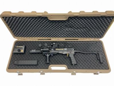 [東京マルイ] スコーピオン モッドM 震閃電/SBD 外装フルカスタム品 電動コンパクトSMG (中古)サブ画像へ1