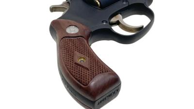 [タナカ] S&W .38 チーフスペシャル エアウェイト “ベイビーエアクルーマン” HW ver.2 発火モデルガン ダミーブレッドカスタム (未発火)サブ画像へ3