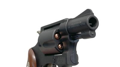 [タナカ] S&W .38 チーフスペシャル エアウェイト “ベイビーエアクルーマン” HW ver.2 発火モデルガン ダミーブレッドカスタム (未発火)サブ画像へ4