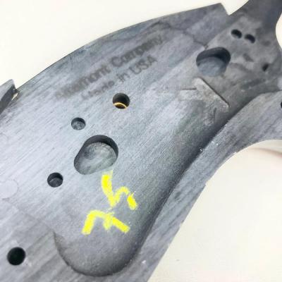 [アルタモント] S&W K_Lフレーム ラウンドバット用 シルバーブラック ALTAI Dragon&Stipple S&Wレーザーロゴ (中古)サブ画像へ3