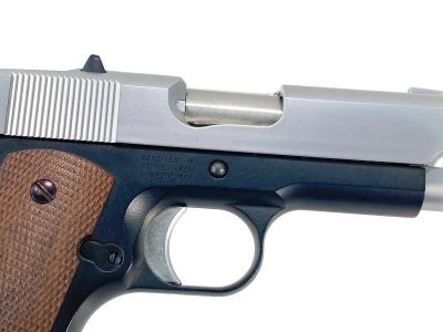 [東京マルイ] デトニクス.45 コンバットマスター スライドシルバー バレルカスタム ガンケース付属 (中古)サブ画像へ4