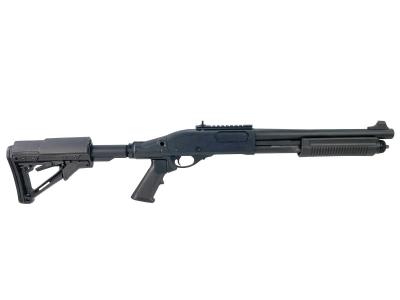 [Golden Eagle] M870 ガスショットガン ショートモデル Tactical/Black ge-8871ストックカスタム ガンケース付属 (中古)サブ画像へ2