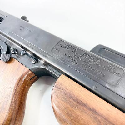 [MGC/TAITO] トンプソン M1921 シカゴタイプ SMG 金属モデルガン 後期型 2 フランス・ローズ高級木製ストック仕様 (中古)サブ画像へ6
