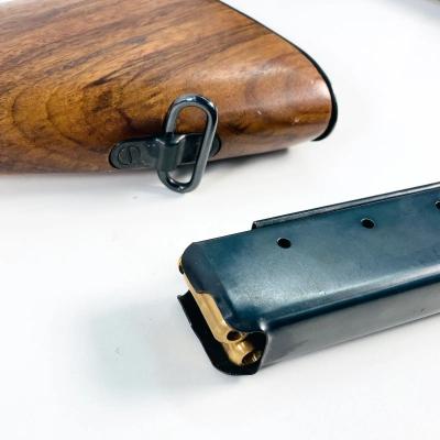 [MGC/TAITO] トンプソン M1921 シカゴタイプ SMG 金属モデルガン 後期型 2 フランス・ローズ高級木製ストック仕様 (中古)サブ画像へ8
