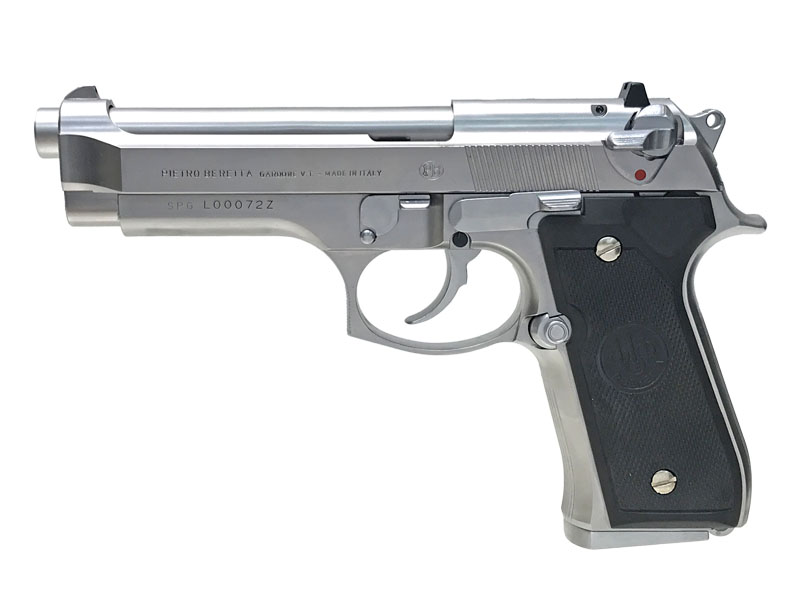 [マルシン] M92FS ステンレス 初期リアル刻印モデル シルバーABS 発火モデルガン 【本体のみ】 (中古)
