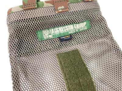 [AGGRESSOR GROUP] メッシュ ダンプポーチ 陸上自衛隊迷彩 (中古)サブ画像へ2