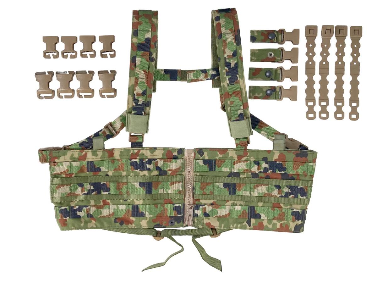 [AGGRESSOR GROUP] フロントジップベースパネル 陸上自衛隊迷彩