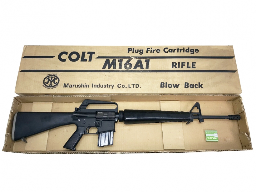 [マルシン] COLT M16A1ライフル ブローバック 金属モデルガン 排莢難あり (訳あり)