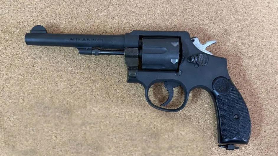 [HWS] S&W ビクトリーカスタムモデル HW 東京店カスタム 5インチ 発火モデルガン