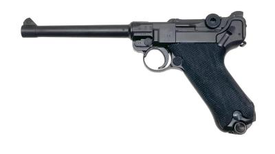 [タナカ] ルガー P08 6インチ HW ガスブローバック ガス漏れ大 (訳あり)サブ画像へ1