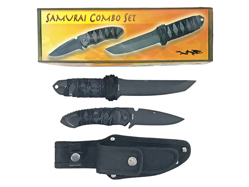[SSI]サムライ コンボ セット タントーナイフ シース付き (中古)