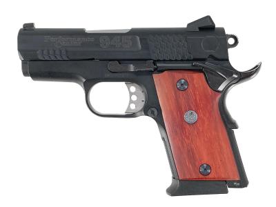 [KSC] M945 compact ジョーカー ガスブローバック ブローバック弱め 木製グリップカスタム (訳あり)サブ画像へ1