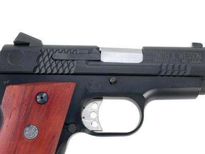 [KSC] M945 compact ジョーカー ガスブローバック ブローバック弱め 木製グリップカスタム (訳あり)サブ画像へ4