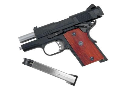 [KSC] M945 compact ジョーカー ガスブローバック ブローバック弱め 木製グリップカスタム (訳あり)サブ画像へ7