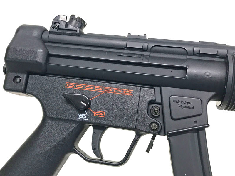 東京マルイ] MP5 SD4 セレクターレバーにぐらつき/ハンドガード