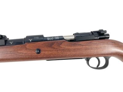 [BELL] モーゼル Kar98k ライブカート式エアコッキング フェイクウッド ホワイト刻印入 NO.102 (中古)サブ画像へ3