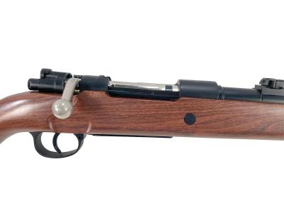 [BELL] モーゼル Kar98k ライブカート式エアコッキング フェイクウッド ホワイト刻印入 NO.102 (中古)サブ画像へ4