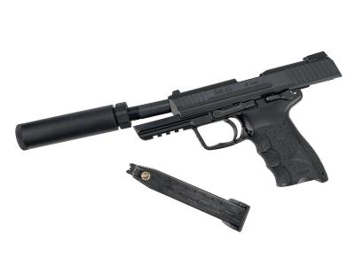 [東京マルイ] HK45 タクティカル ブラック ガスブローバック フレームカスタム (中古)サブ画像へ7