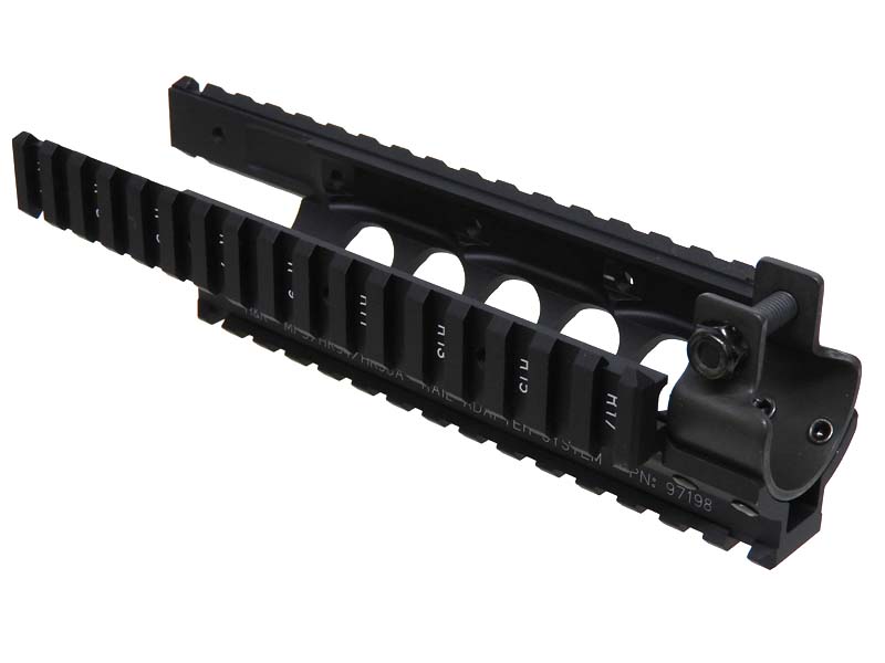 【オープニング 大放出セール】 KACタイプ MP5専用 VFC] RAS TITUSVILLE ブラック ハンドガード トイガン