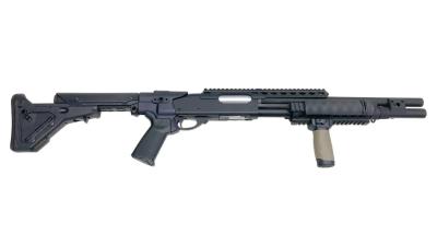 [G&P] M870 ミディアム・ロング エントリー RAS エアコッキングショットガン BK (中古)サブ画像へ2