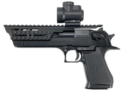 [東京マルイ] デザートイーグル.50AE ハードキック ガスブローバック ドットサイト/マウントカスタム ガンケース付属 (中古)サブ画像へ1