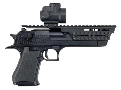 [東京マルイ] デザートイーグル.50AE ハードキック ガスブローバック ドットサイト/マウントカスタム ガンケース付属 (中古)サブ画像へ2