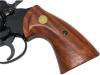 [タナカ] コルトパイソン 357マグナム 4インチ ガスリボルバー スムース木製グリップカスタム (中古)