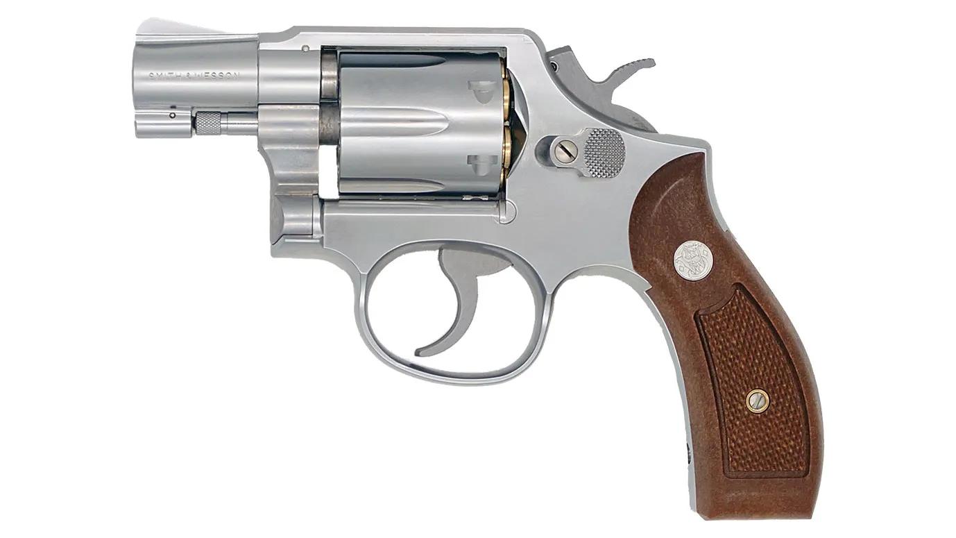 [タナカ] S&W M64 2インチ ステンレスフィニッシュ 2インチ Ver 3 ラウンドバット 発火モデルガン (未発火)