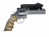 [MGC] S&W M686 コンバット・マグナム 6インチ 発火モデルガン 木製グリップ&サイトカスタム (未発火)