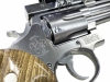 [MGC] S&W M686 コンバット・マグナム 6インチ 発火モデルガン 木製グリップ&サイトカスタム (未発火)