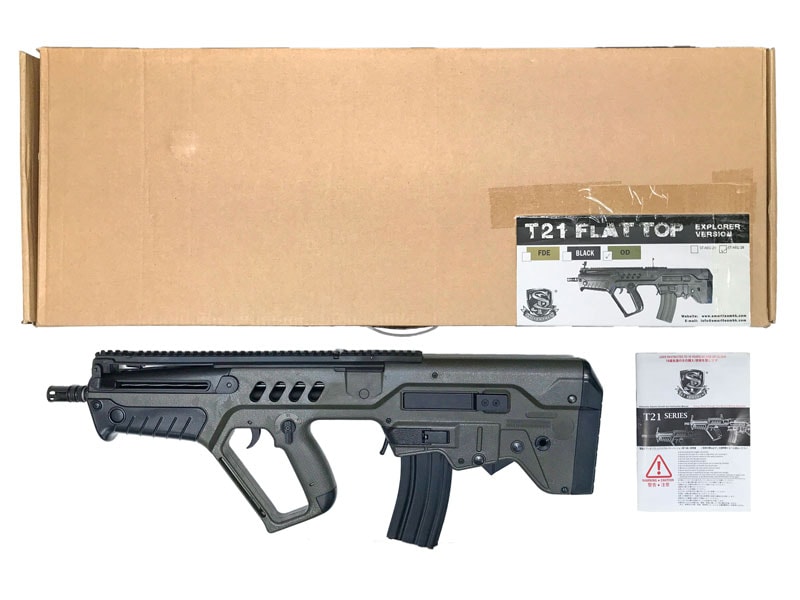 [S&T] Tavor-21 / タボール21 フラットトップ スポーツライン OD オリーブドラブ (中古)