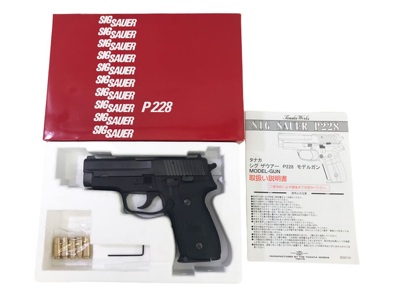 [タナカ] SIG/SAUER P228 フレームヘビーウェイト エボリューション2 発火モデルガン (中古)