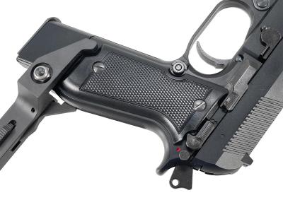 [KSC] ベレッタ M93R-C セカンドバージョン ガスブローバック  ABS 3点バーストカスタム  ストックハードケース付き (中古)サブ画像へ5