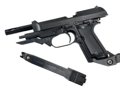 [KSC] ベレッタ M93R-C セカンドバージョン ガスブローバック  ABS 3点バーストカスタム  ストックハードケース付き (中古)サブ画像へ6