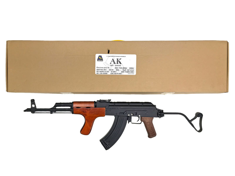 [BELL] AKMS リアルウッドハンドガード メタル電動ガン 015B (中古)