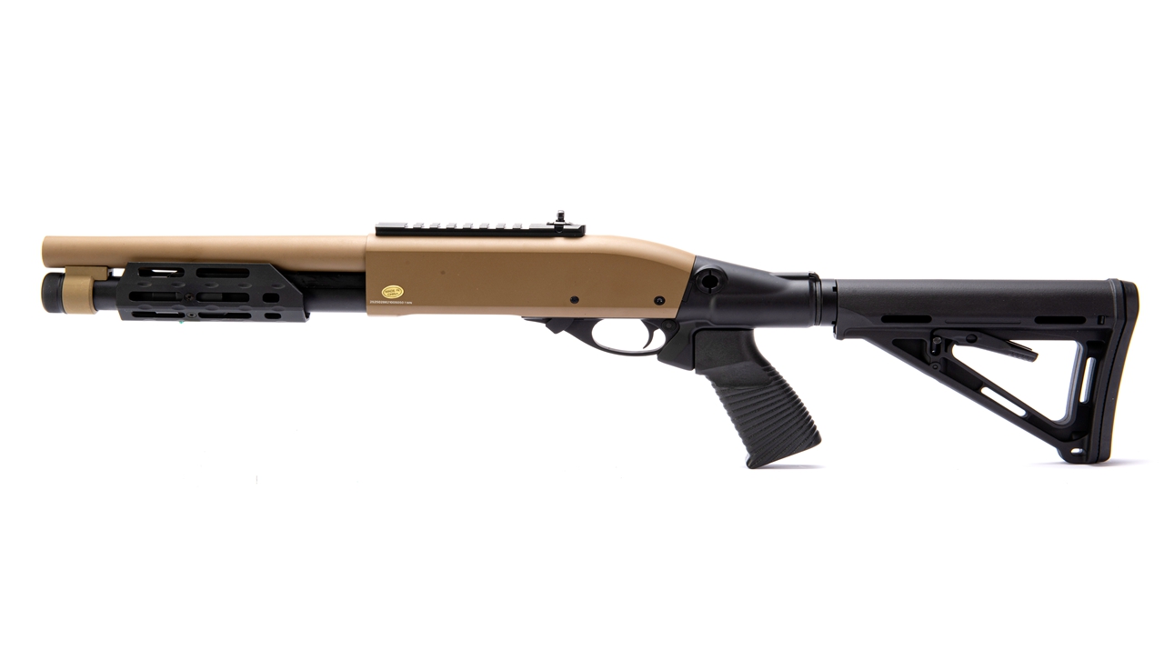 [Golden Eagle/Matador] CSG M870 CQB ショートショットガン ガスショットガン TANカラー アジアver (新品)
