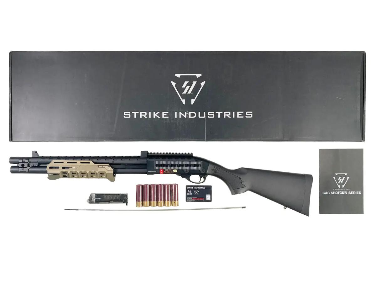 [Golden Eagle/EMG] Strike Industries ライセンス M870 ガスショットガン アジアver (新品)