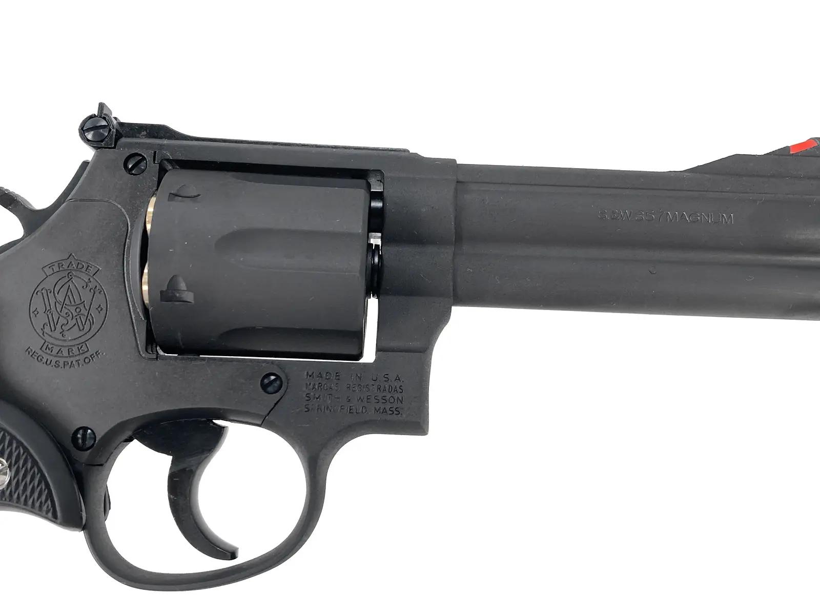 マルシン] S&W M586 新型パッキンXカートリッジ 6mmBB ガスリボルバー