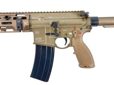 [VFC] UMAREX H&K 正規ライセンス HK416A5 M-LOK EVO GBBR ガスブローバックライフル TAN JPver NPASノズルカスタム マガジン変更 (中古)サブ画像へ2