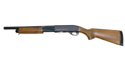 [S&T] M870 ミディアム リアルウッド エアーショットガン (中古)サブ画像へ1