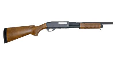 [S&T] M870 ミディアム リアルウッド エアーショットガン (中古)サブ画像へ2