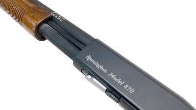 [S&T] M870 ミディアム リアルウッド エアーショットガン (中古)サブ画像へ4
