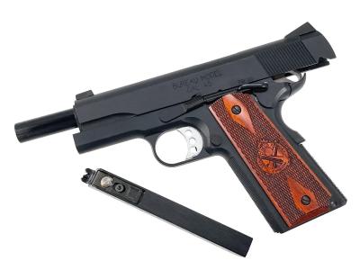[J-Armory] FBI スペシャル ビューロー スプリングフィールドモデル ガスブローバック 木製グリップカスタム (中古)サブ画像へ6