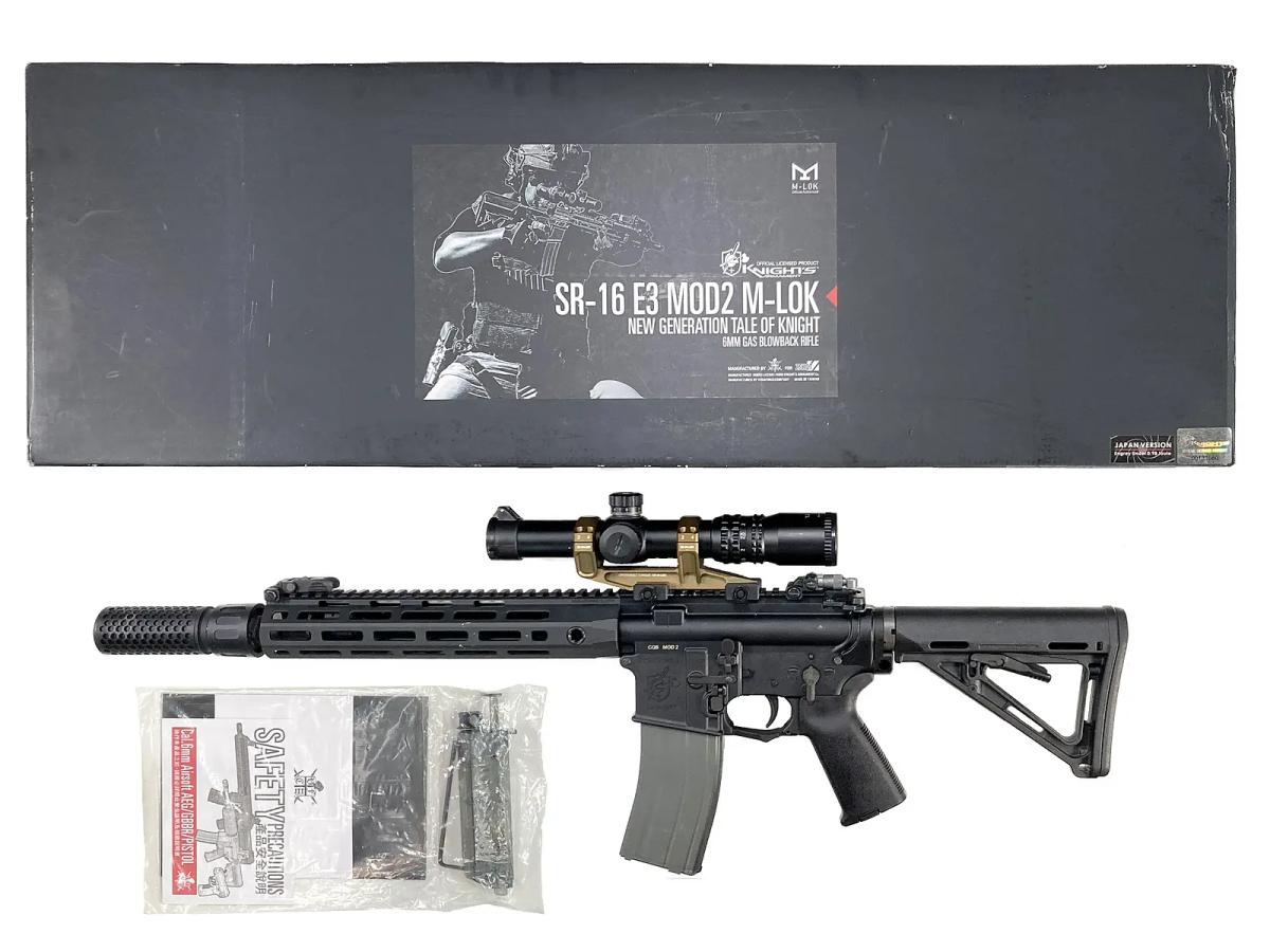 [VFC] SR16E3 MOD2 M-LOK CQB ガスブローバック 外装カスタム (中古)