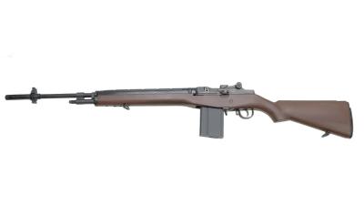 [東京マルイ] U.S.ライフル M14 ウッドタイプストックver. スタンダード電動ガン ストックツヤ消しカスタム (中古)サブ画像へ1