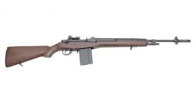 [東京マルイ] U.S.ライフル M14 ウッドタイプストックver. スタンダード電動ガン ストックツヤ消しカスタム (中古)サブ画像へ2