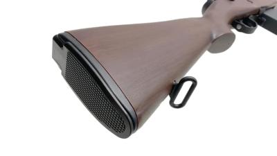 [東京マルイ] U.S.ライフル M14 ウッドタイプストックver. スタンダード電動ガン ストックツヤ消しカスタム (中古)サブ画像へ3