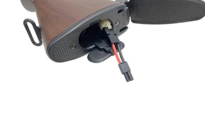 [東京マルイ] U.S.ライフル M14 ウッドタイプストックver. スタンダード電動ガン ストックツヤ消しカスタム (中古)サブ画像へ6
