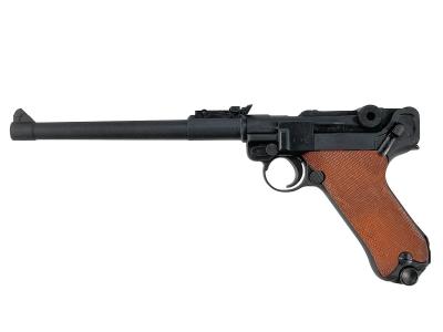 [タナカ] ルガーP08 8インチ HW エルフルトバージョン / ERFURT version ガスブローバックガン 23/11以降ロット (中古)サブ画像へ1