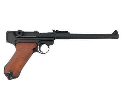 [タナカ] ルガーP08 8インチ HW エルフルトバージョン / ERFURT version ガスブローバックガン 23/11以降ロット (中古)サブ画像へ2